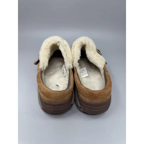 Merrell Encore Buckle Womens Size 8 Puff Cocoa Brown Closed Toe Slip On Clogs - Picture 5 of 7